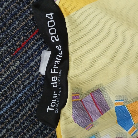 Vintage 2004 Tour de France 91st Edition Cycling Jersey Medium - Picture 5 of 6
